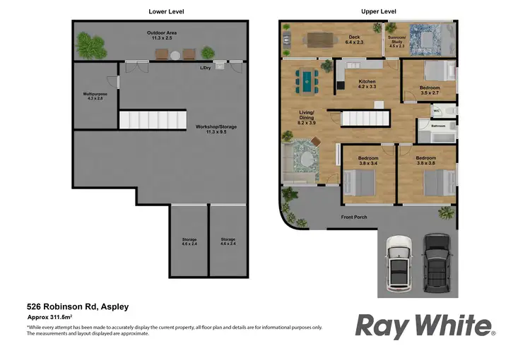 Floorplan of Homely house listing, 526 Robinson Road West, Aspley QLD 4034