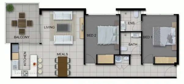Floorplan of Homely unit listing, 3/12 Victory Street, Zillmere QLD 4034