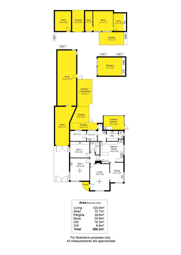 Floorplan of Homely house listing, 11 Karong Avenue, Edwardstown SA 5039