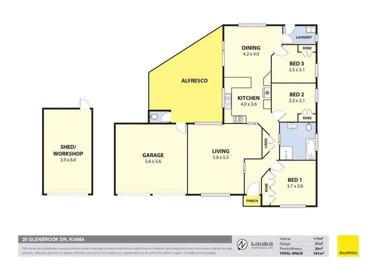 Floorplan of Homely house listing, 20 Glenbrook Drive, Kiama NSW 2533
