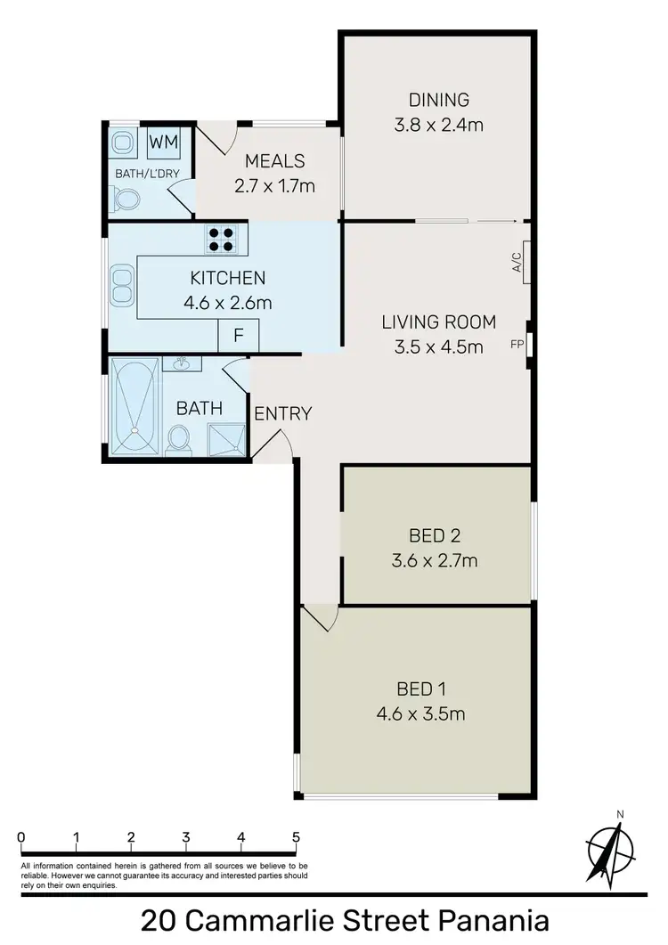 Floorplan of Homely house listing, 20 Cammarlie Street, Panania NSW 2213