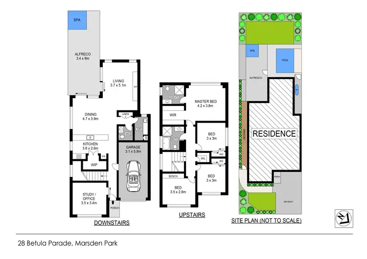 Floorplan of Homely house listing, 28 Betula Parade, Marsden Park NSW 2765