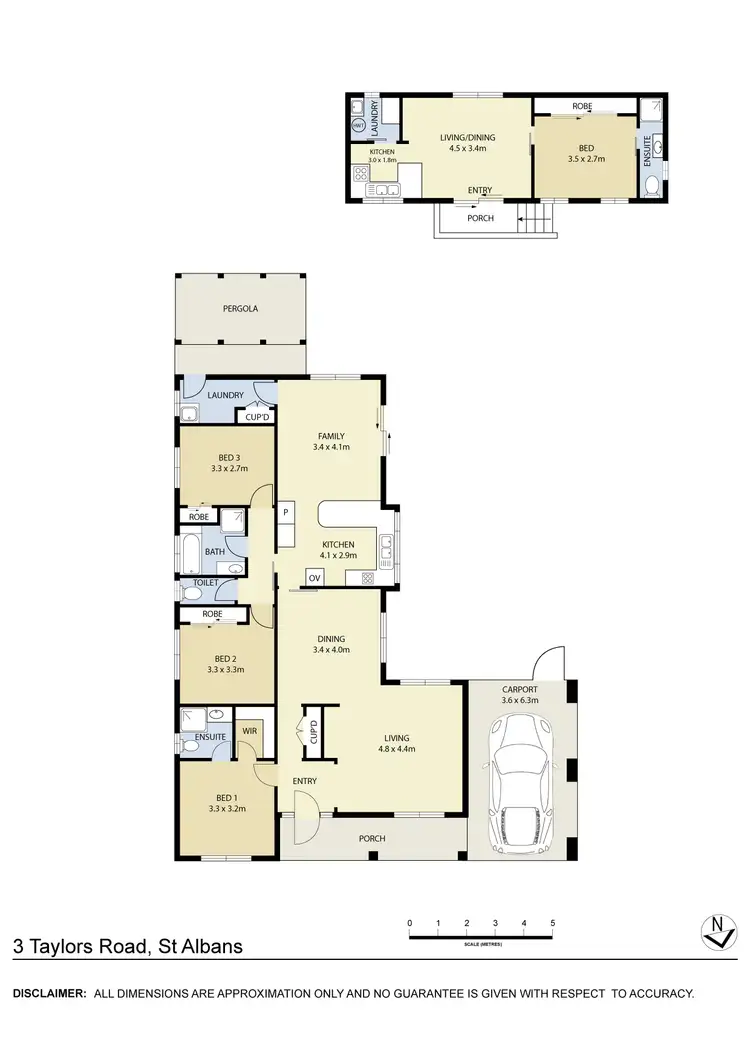 Floorplan of Homely house listing, 3 Taylors Road, St Albans VIC 3021