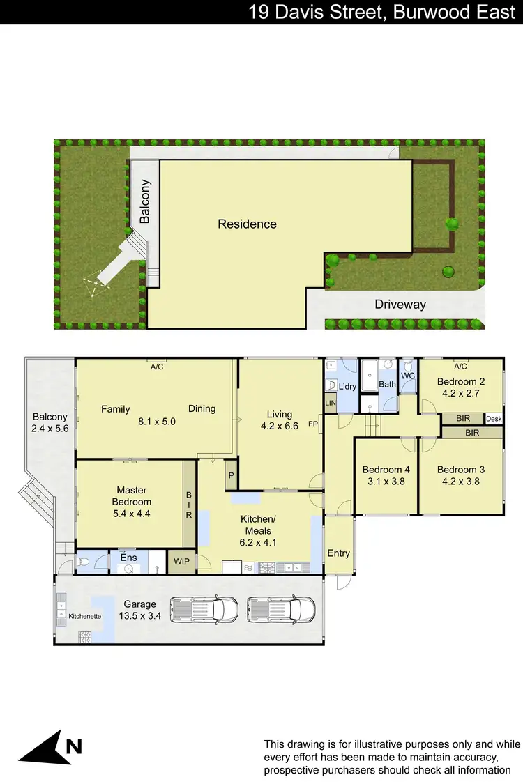 Floorplan of Homely house listing, 19 Davis Street, Burwood East VIC 3151