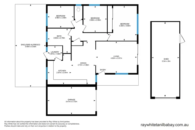 Floorplan of Homely house listing, 29 Kenneth Parade, Lemon Tree Passage NSW 2319