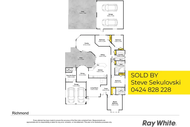 Floorplan of Homely house listing, 4 Bowman Street, Richmond NSW 2753