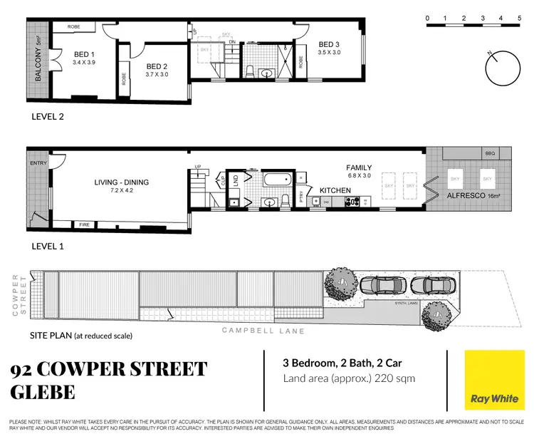 Floorplan of Homely house listing, 92 Cowper Street, Glebe NSW 2037