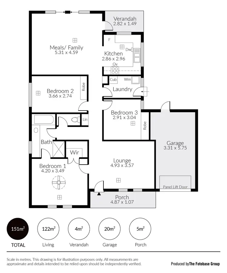 Floorplan of Homely house listing, 1B Jackson Street, Magill SA 5072