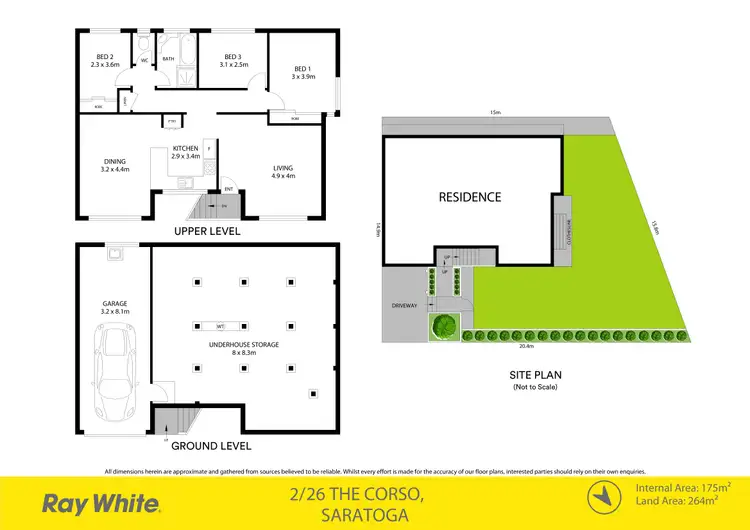 Floorplan of Homely house listing, 2/26 The Corso, Saratoga NSW 2251