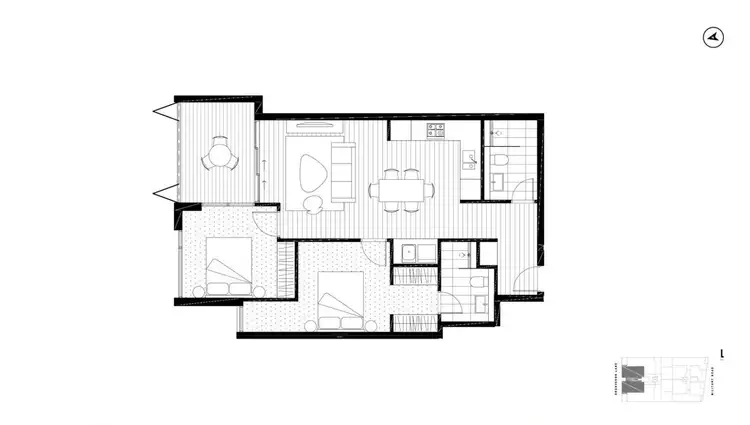 Floorplan of Homely apartment listing, 210/138 Military Road, Neutral Bay NSW 2089