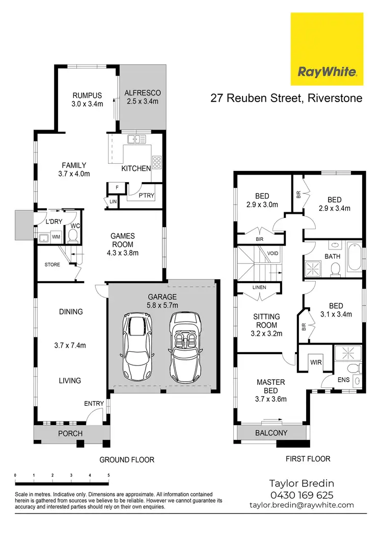 Floorplan of Homely house listing, 27 Reuben Street, Grantham Farm NSW 2765