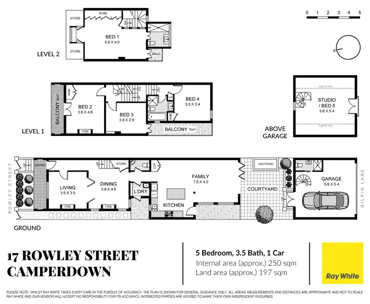 Floorplan of Homely house listing, 17 Rowley Street, Camperdown NSW 2050