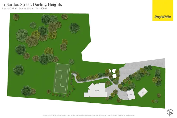 Floorplan of Homely house listing, 11 Nardoo Street, Darling Heights QLD 4350