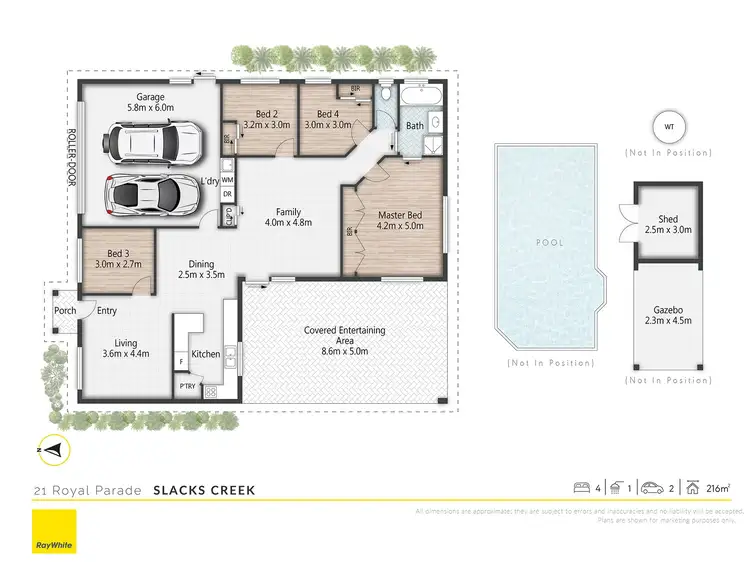 Floorplan of Homely house listing, 21 Royal Parade, Slacks Creek QLD 4127