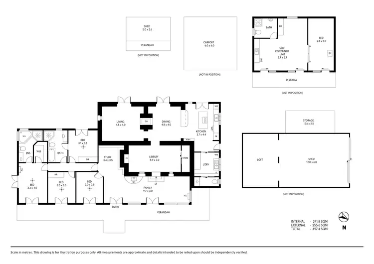 Floorplan of Homely house listing, 113 Hope Watts Road, Brukunga SA 5252