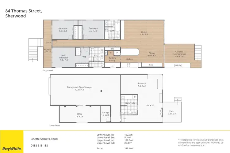 Floorplan of Homely house listing, 84 Thomas Street, Sherwood QLD 4075