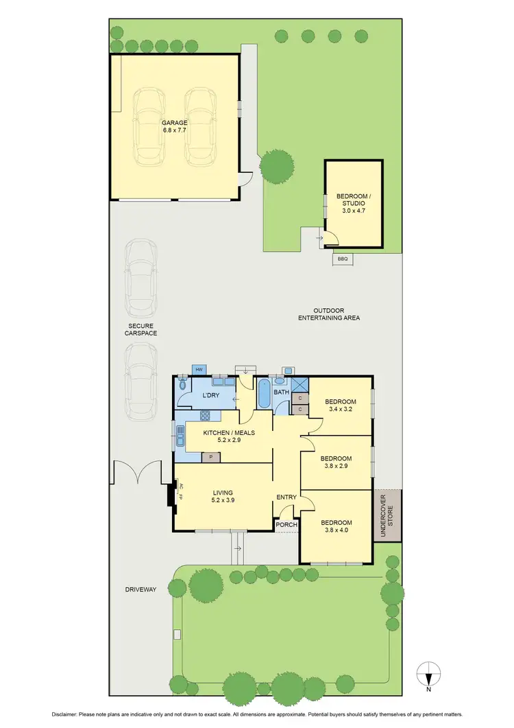 Floorplan of Homely house listing, 33 Preston Street, Fawkner VIC 3060
