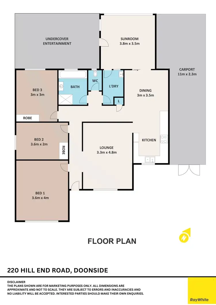 Floorplan of Homely house listing, 220 Hill End Road, Doonside NSW 2767