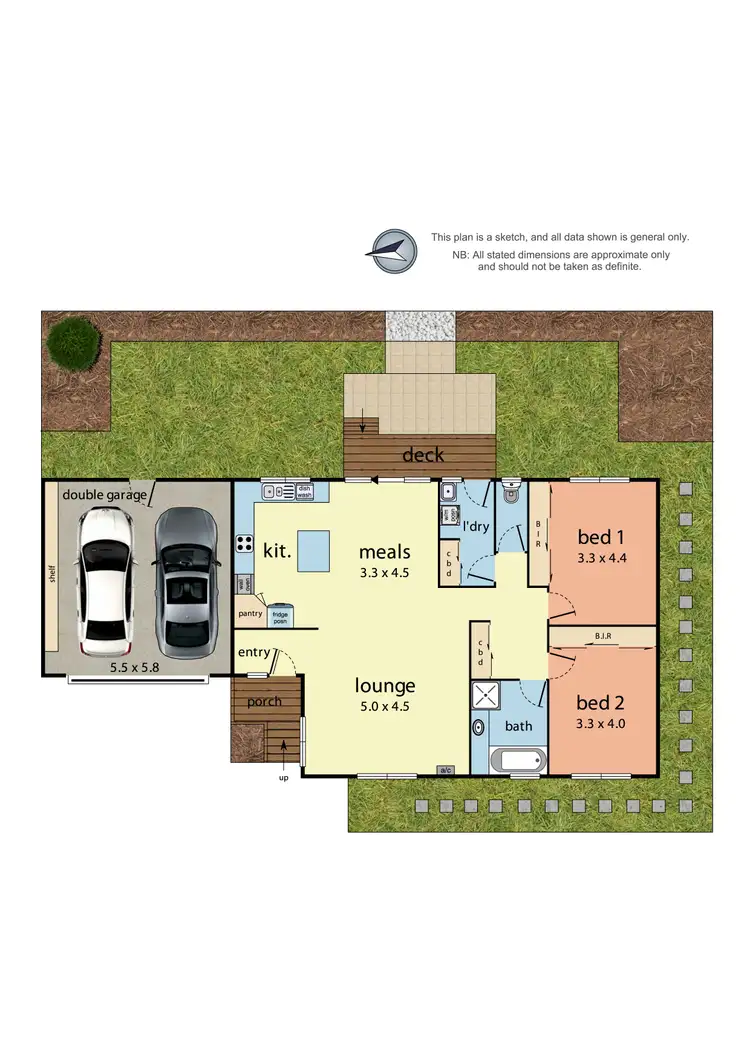 Floorplan of Homely unit listing, 3/195 Bayswater Road, Bayswater North VIC 3153