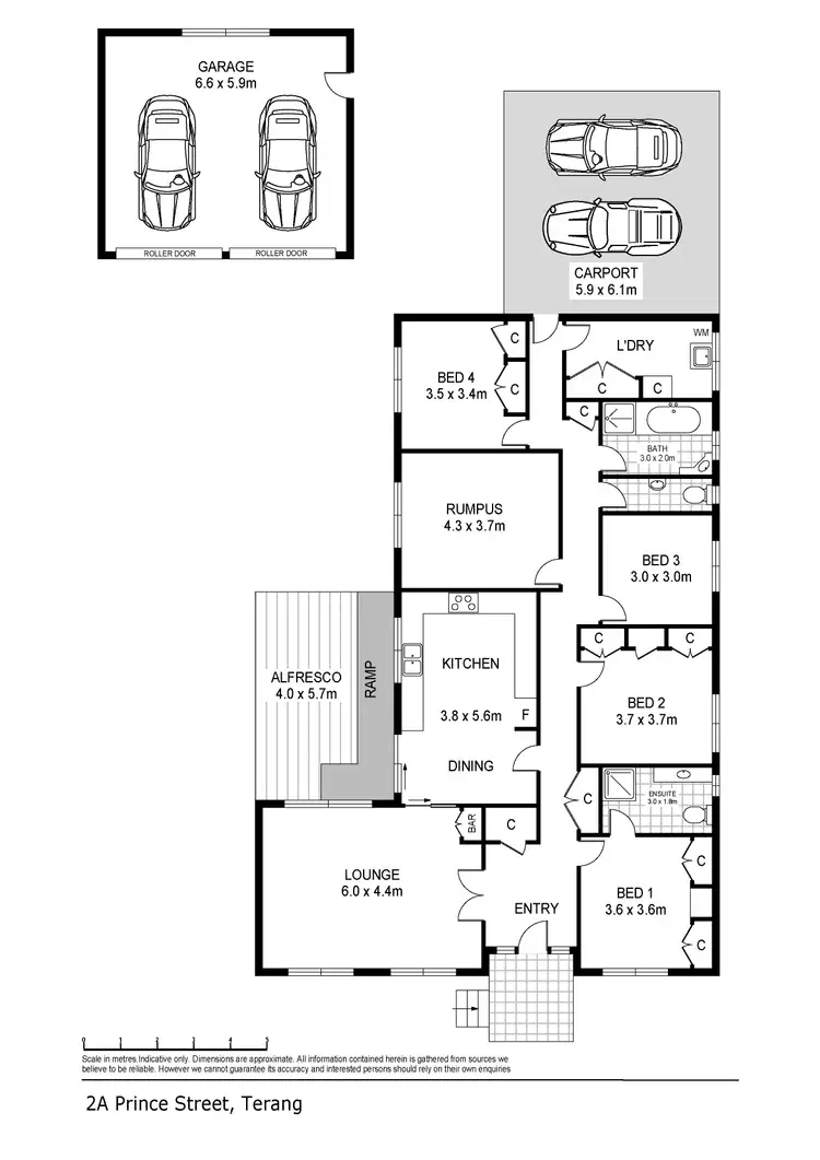 Floorplan of Homely house listing, 2A Prince Street, Terang VIC 3264
