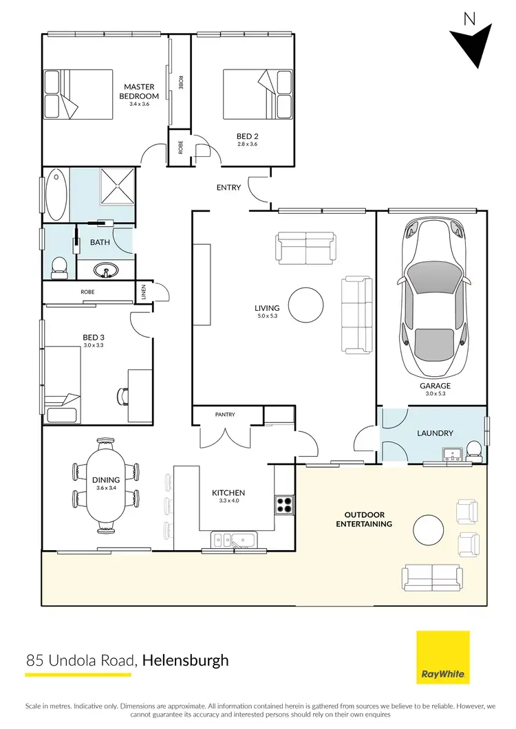 Floorplan of Homely house listing, 85 Undola Road, Helensburgh NSW 2508