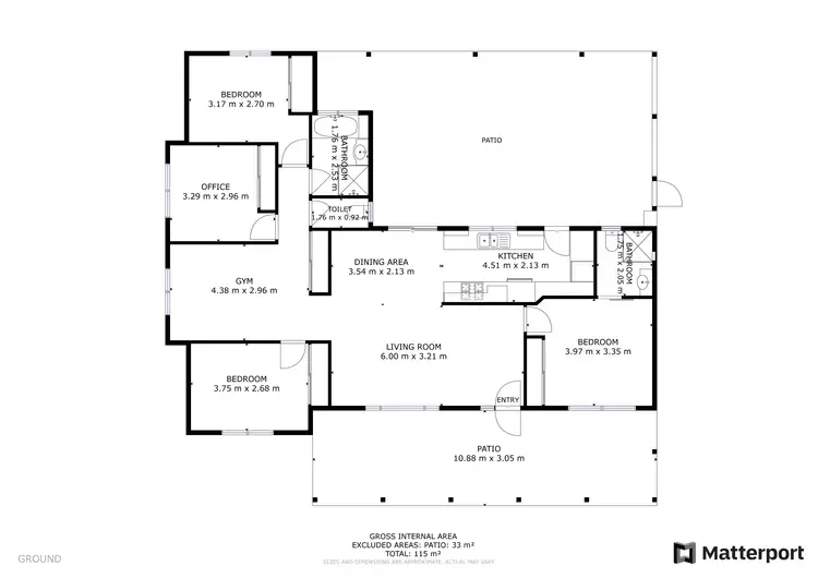 Floorplan of Homely house listing, 46 Spinnaker Boulevard, Innes Park QLD 4670