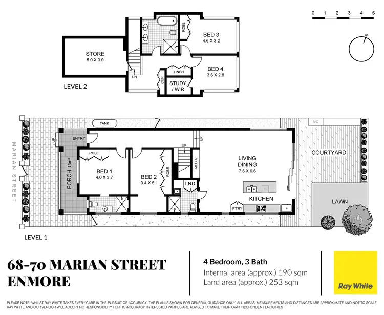 Floorplan of Homely house listing, 68 Marian Street, Enmore NSW 2042