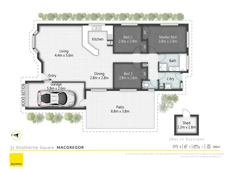 Floorplan of Homely house listing, 31 Strathairlie Square, Macgregor QLD 4109