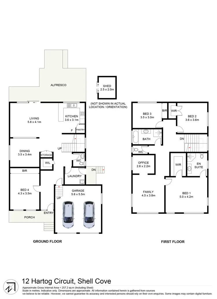 Floorplan of Homely house listing, 12 Hartog Court, Shell Cove NSW 2529