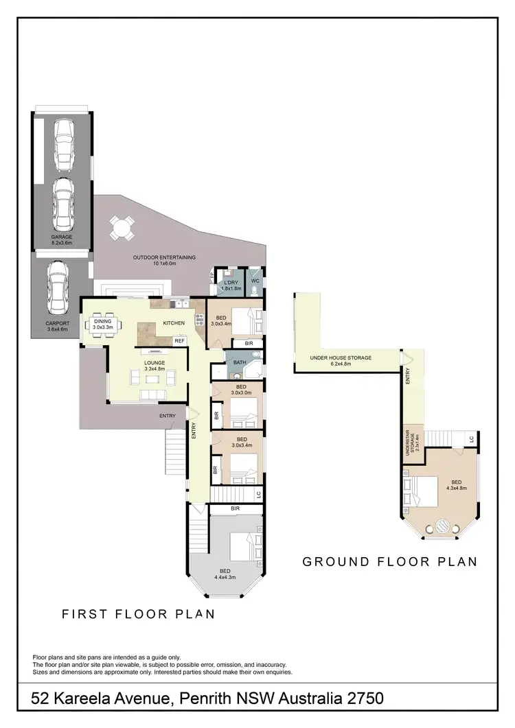Floorplan of Homely house listing, 52 Kareela Avenue, Penrith NSW 2750