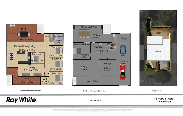 Floorplan of Homely house listing, 13 Rudd Street, The Range QLD 4700