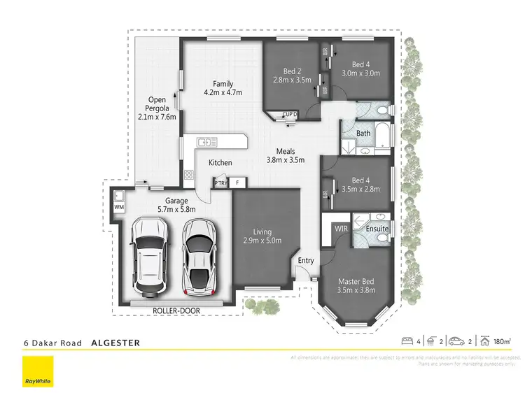 Floorplan of Homely house listing, 6 Dakar Road, Algester QLD 4115