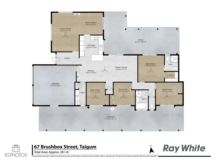 Floorplan of Homely house listing, 67 Brushbox Street, Taigum QLD 4018
