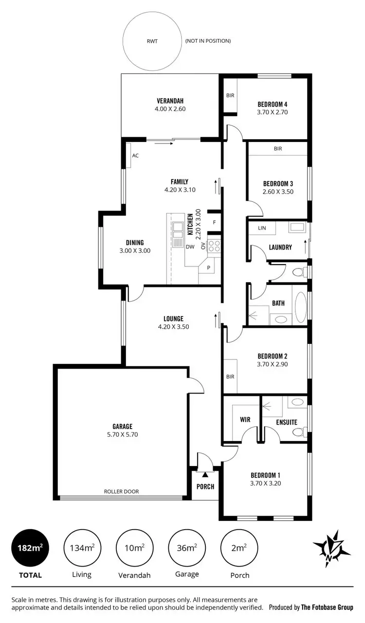 Floorplan of Homely house listing, 4 Dundee Close, Strathalbyn SA 5255