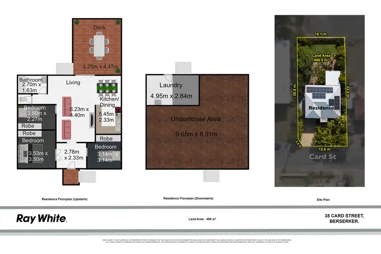 Floorplan of Homely house listing, 35 Card Street, Berserker QLD 4701