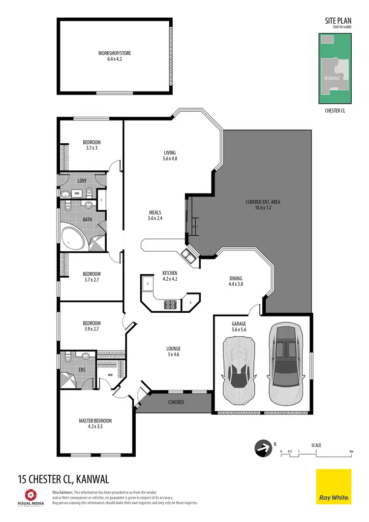 Floorplan of Homely house listing, 15 Chester Close, Kanwal NSW 2259