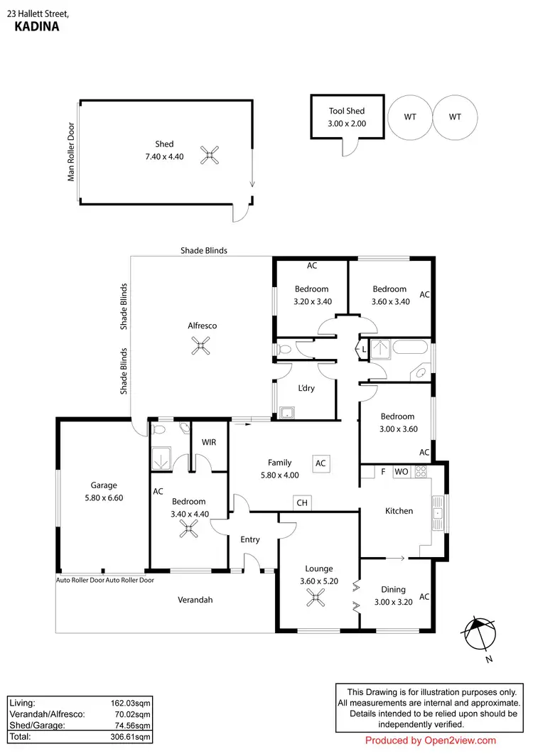 Floorplan of Homely house listing, 23 Hallett Street, Kadina SA 5554