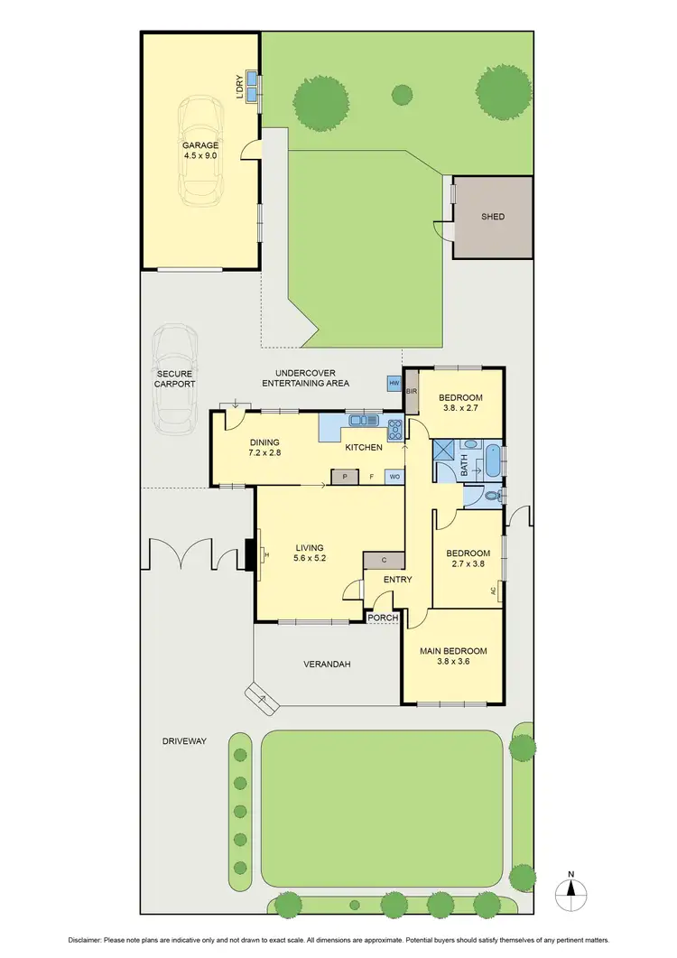 Floorplan of Homely house listing, 14 Lowson Street, Fawkner VIC 3060