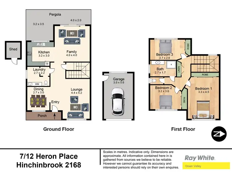 Floorplan of Homely other listing, 7/12 Heron Place, Hinchinbrook NSW 2168
