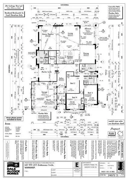 Floorplan of Homely house listing, 7 Endeavour Circle, Wannanup WA 6210