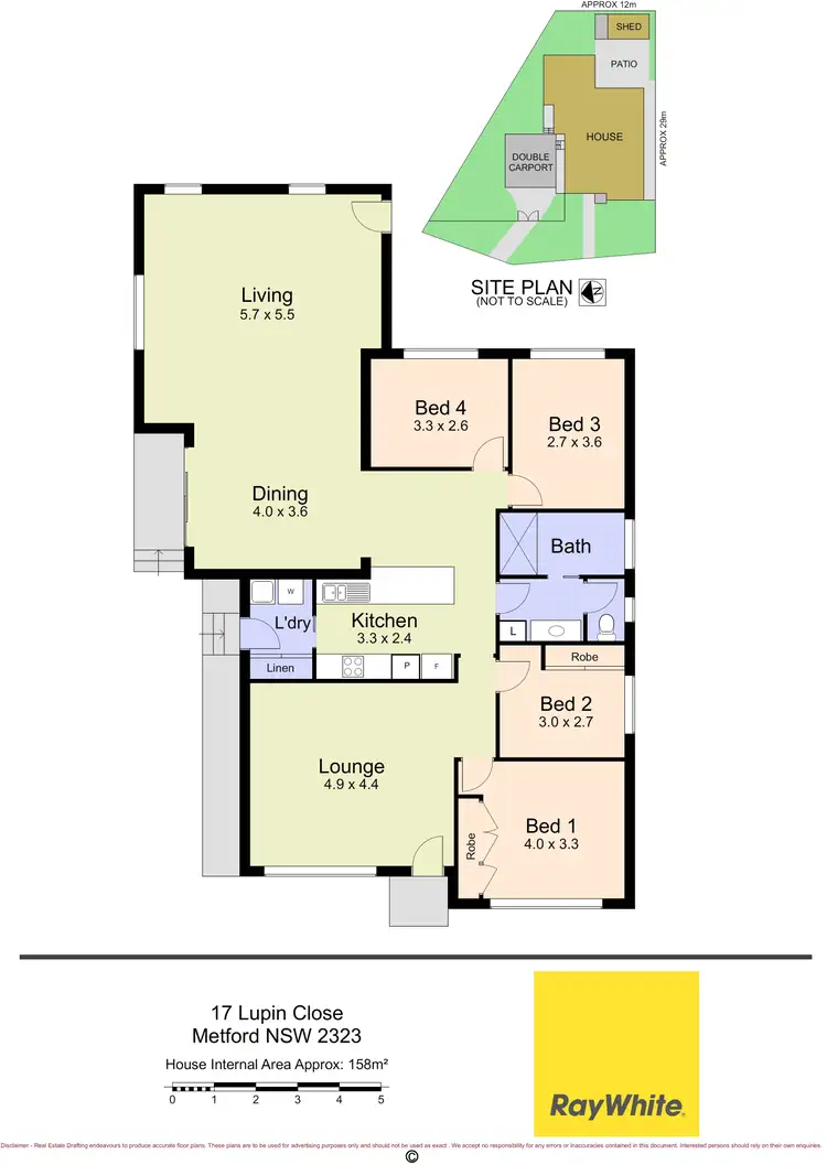 Floorplan of Homely house listing, 17 Lupin Close, Metford NSW 2323
