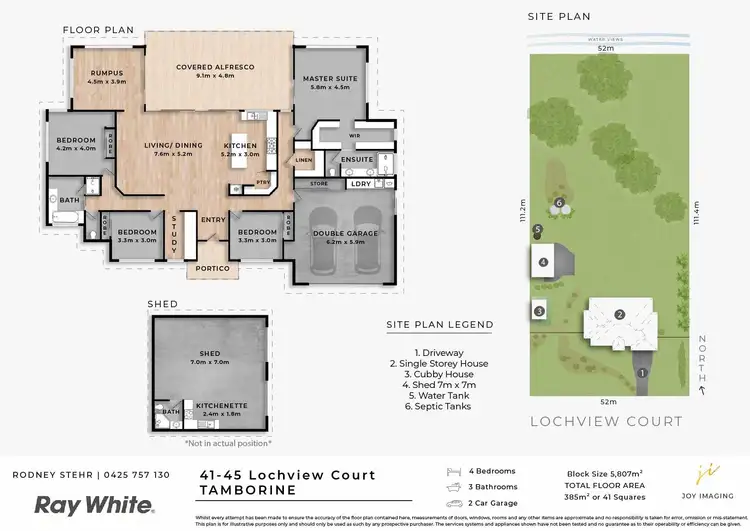 Floorplan of Homely house listing, 41-45 Lochview Court, Tamborine QLD 4270