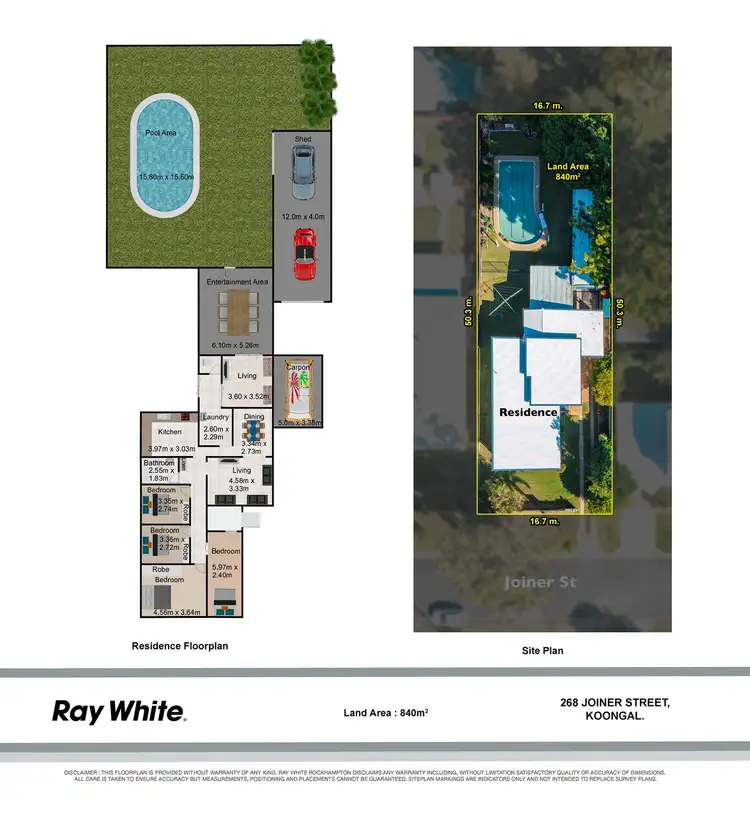 Floorplan of Homely house listing, 268 Joiner Street, Koongal QLD 4701