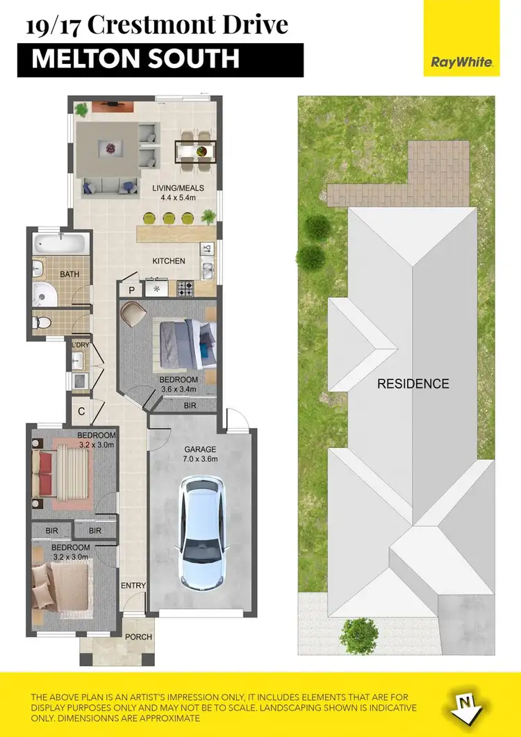 Floorplan of Homely house listing, 19/17 Crestmont Drive, Melton South VIC 3338
