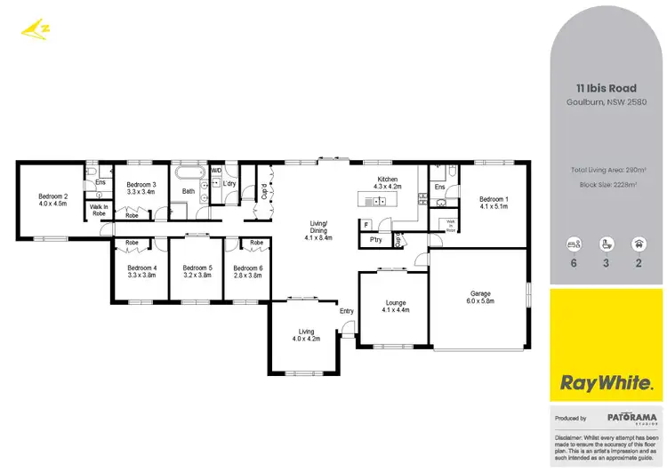 Floorplan of Homely house listing, 11 Ibis Road, Goulburn NSW 2580