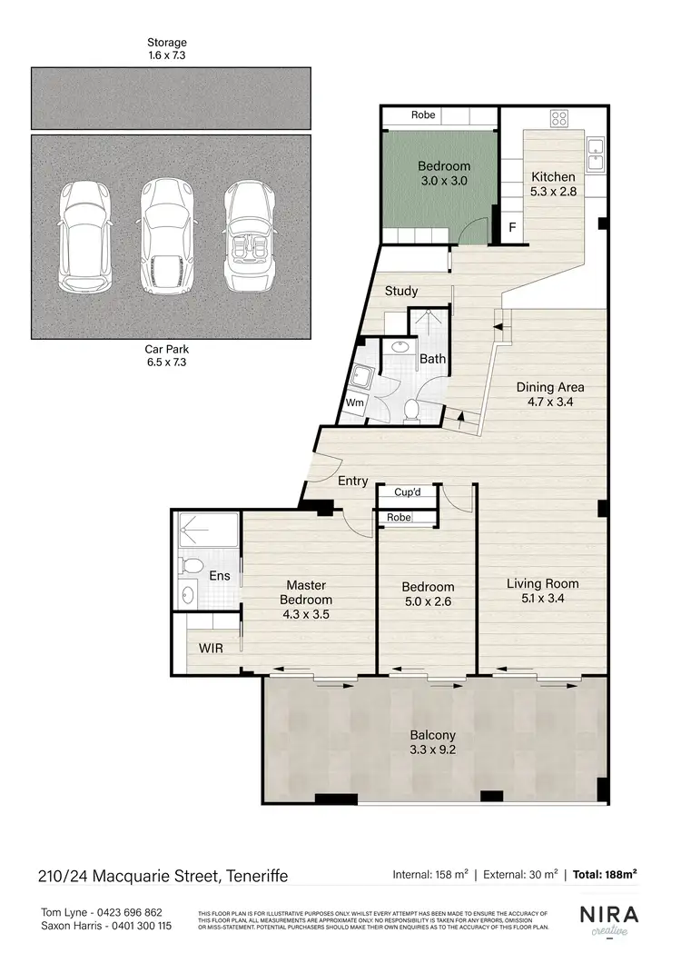 Floorplan of Homely apartment listing, 210/24 Macquarie Street, Teneriffe QLD 4005