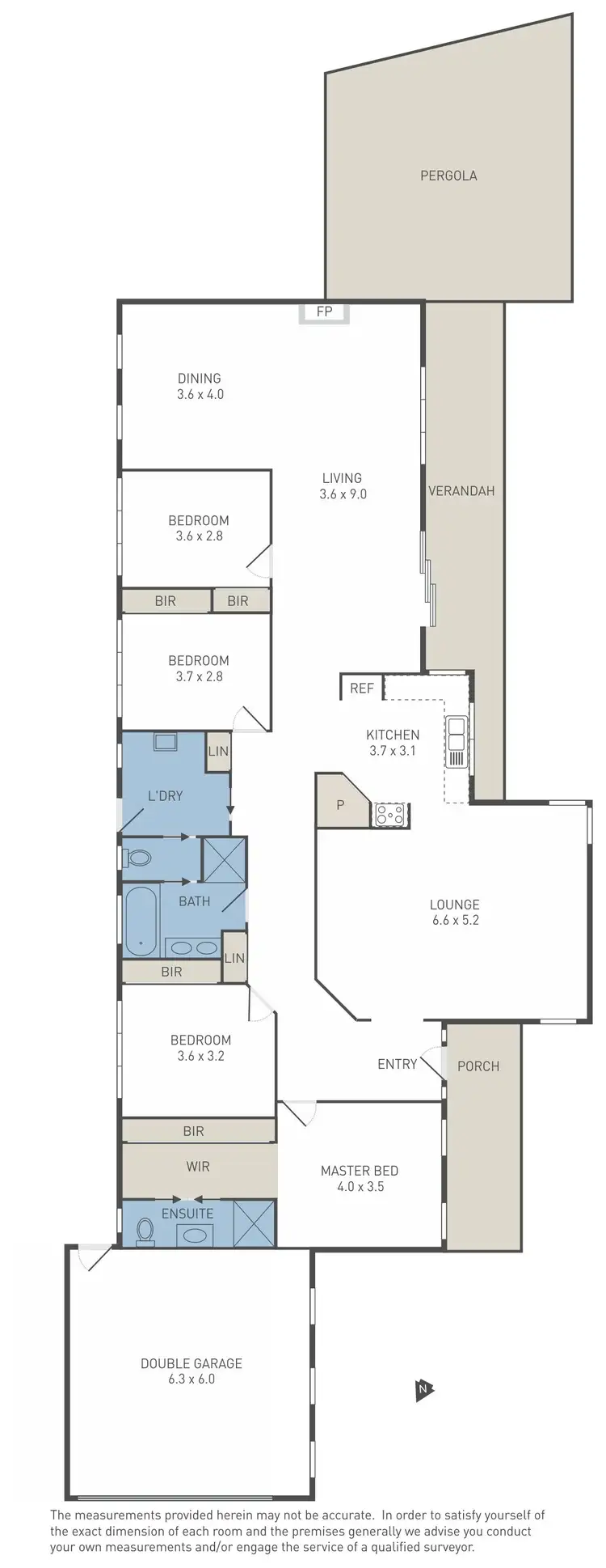Floorplan of Homely house listing, 12 Tesron Court, Werribee VIC 3030