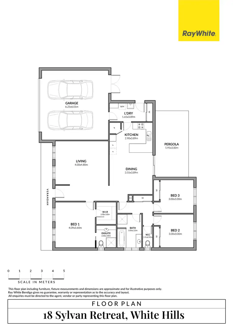 Floorplan of Homely house listing, 18 Sylvan Retreat, White Hills VIC 3550
