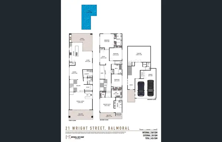 Floorplan of Homely house listing, 21 Wright Street, Balmoral QLD 4171