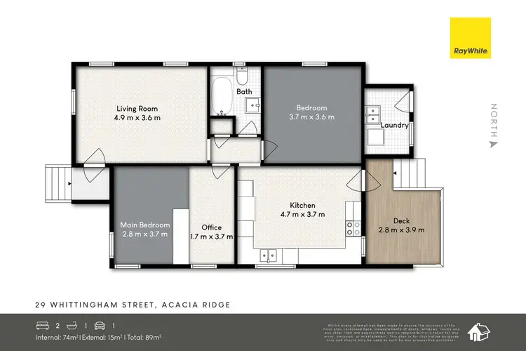 Floorplan of Homely house listing, 29 Whittingham Street, Acacia Ridge QLD 4110